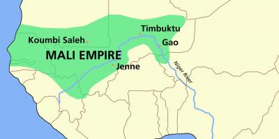 Carte de l'ancien Mali